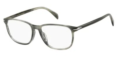 David Beckham Db 1029/f Vestibilità Orientale 2w8 Occhiali Da Vista Grigi Per Uomo (solo Montatura)