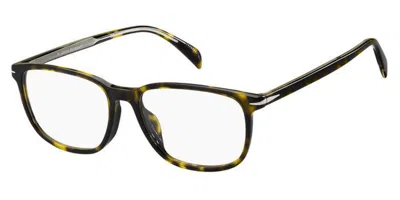 David Beckham Db 1029/f Vestibilità Orientale 086 Occhiali Da Vista Tartarugatishell Per Uomo (solo Montatura) In Brown