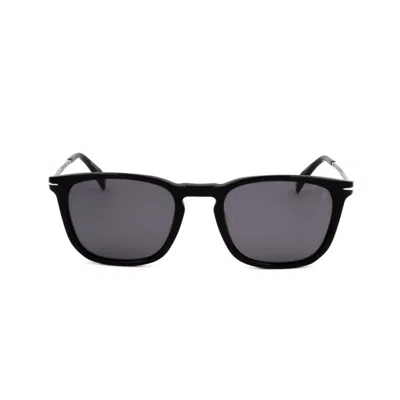 David Beckham Db 1034/s Square Frame Sunglasses In Black