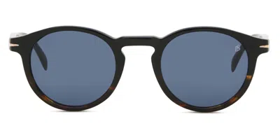 David Beckham Db 1036/s 37n/ku Occhiali Da Sole Neri Per Uomo