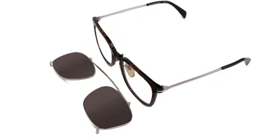 David Beckham Db 1037/g/cs With Clip-on 086/ir Occhiali Da Vista Oro Per Uomo (solo Montatura) In Transparent