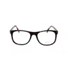 David Beckham Db 1051 Classic Rectangular Tortoiseshell Frame Eyeglasses In Black