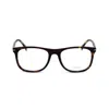 David Beckham Db 1051 Classic Rectangular Tortoiseshell Frame Eyeglasses In Brown