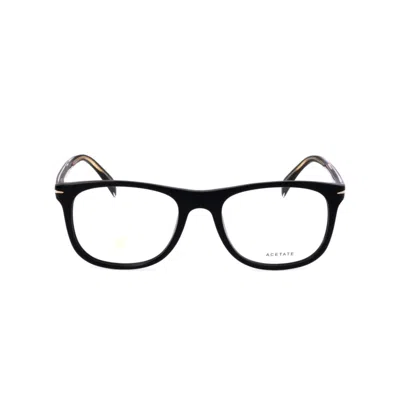 David Beckham Db 1051 Rectangular Frame Eyeglasses In Black