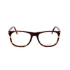 David Beckham Db 1051 Tortoiseshell Rectangular Frame Eyeglasses In White