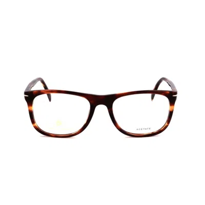 David Beckham Db 1051 Tortoiseshell Rectangular Frame Eyeglasses In White