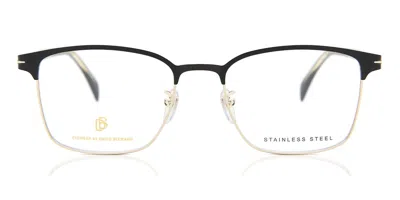 David Beckham Db 1059/f Vestibilità Orientale I46 Occhiali Da Vista Neri Per Uomo (solo Montatura) In Multi