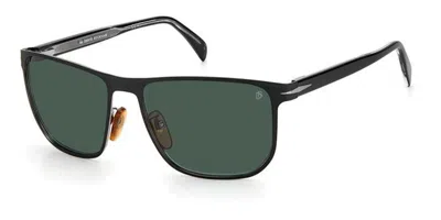 David Beckham Db 1061/s Ti7/qt Occhiali Da Sole Neri Per Uomo
