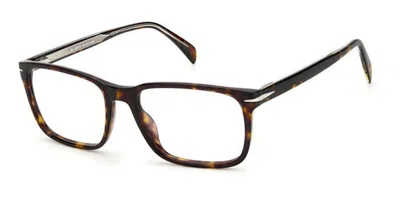David Beckham Db 1063 086 Men's Glasses Tortoiseshell Size 55 - Free Lenses - Blue Light Block Available In Brown