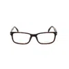 David Beckham Db 1065 Rectangular Tortoiseshell Acetate Eyeglass Frames In Brown
