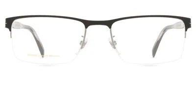 David Beckham Db 1068 Ti7 Occhiali Da Vista Neri Per Uomo (solo Montatura)