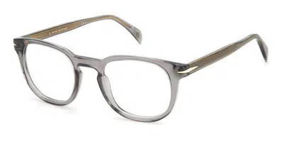 David Beckham Db 1072 Kb7 Occhiali Da Vista Chiari Per Uomo (solo Montatura) In Transparent