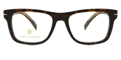 David Beckham Db 1073 086 Occhiali Da Vista Tartarugatishell Per Uomo (solo Montatura) In Purple