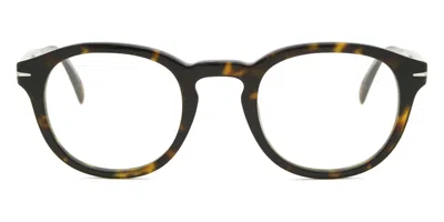 David Beckham Db 1080/cs With Clip-on Men's Glasses, Tortoiseshell, Size 49 In Brown
