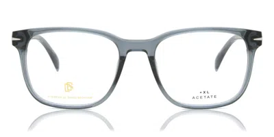 David Beckham Db 1083 Kb7 Men's Glasses Clear Size 55 - Free Lenses - Blue Light Block Available In Gray