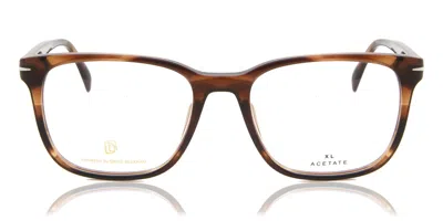David Beckham Db 1083 Kvi Occhiali Da Vista Marroni Per Uomo (solo Montatura)