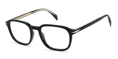 David Beckham Db 1084 807 Men's Glasses Black Size 51 - Free Lenses - Blue Light Block Available In Orange