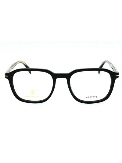 David Beckham Db 1084 Eyeglasses In Grey/clear Demo Lens