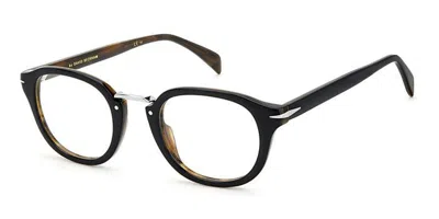 David Beckham Db 1086 05k Occhiali Da Vista Marroni Per Uomo (solo Montatura) In Black