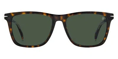 Pre-owned David Beckham Db 1092/s Sunglasses Havana Green 55mm 100% Authentic