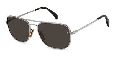 David Beckham Db 1093/s 6lb/ir Men's Sunglasses Silver Size 59