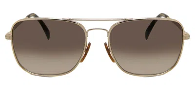 David Beckham Db 1093/s J5g/ha Men's Sunglasses Gold Size 59