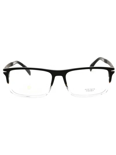 David Beckham Db 1095 Eyeglasses In Grey Ruth/clear Demo Lens