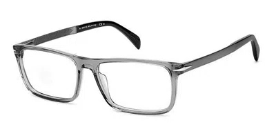 David Beckham Db 1095 Hek Men's Glasses Clear Size 57 - Free Lenses - Blue Light Block Available In Gray
