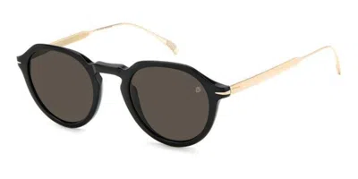 David Beckham Db 1098/s 2m2/ir Men's Sunglasses Black Size 49