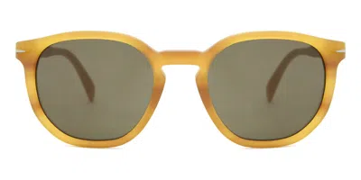 David Beckham Db 1099/s C9b/qt Men's Sunglasses Yellow Size 53