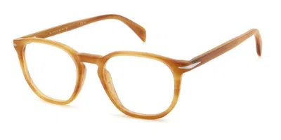 David Beckham Db 1106 C9b Men's Glasses Tortoiseshell Size 50 - Free Lenses - Blue Light Block Available In Orange Tortoise