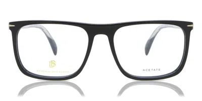 David Beckham Db 1108 Men's Glasses, Black, Size 55 In Orange