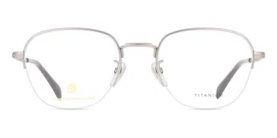 David Beckham Db 1109/g Asian Fit R81 Men's Glasses Silver Size 52 - Free Lenses - Blue Light Block Available In Matte Ruthenium Silver
