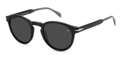 David Beckham Db 1111/s 08a/ir Men's Sunglasses Black Size 50