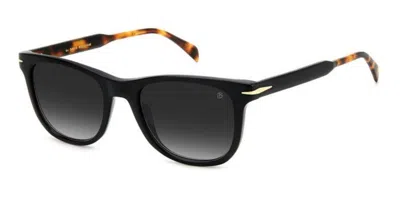 David Beckham Db 1113/s Wr7/9o Men's Sunglasses Black Size 52