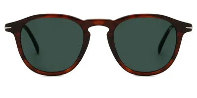 David Beckham Db 1114/s Ex4/mt Men's Sunglasses Brown Size 49 In Blue