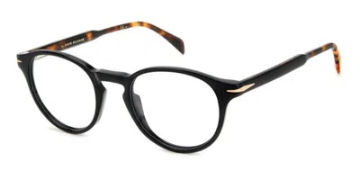 David Beckham Db 1122 Men's Glasses, Black, Size 48 In Orange