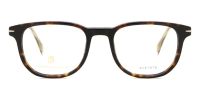 David Beckham Db 1123 Men's Glasses, Tortoiseshell, Size 50 In Brown