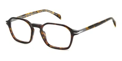 David Beckham Db 1125 4hu Men's Glasses Tortoiseshell Size 50 - Free Lenses - Blue Light Block Available