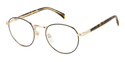 David Beckham Db 1127 I46 Men's Glasses Gold Size 51 - Free Lenses - Blue Light Block Available