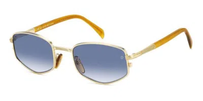 David Beckham Db 1129/s F6w/08 Men's Sunglasses Gold Size 52