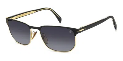 David Beckham Db 1131/s I46/9o Men's Sunglasses Gold Size 59 In Gray
