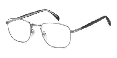 David Beckham Db 1138 V81 Men's Glasses Silver Size 52 - Free Lenses - Blue Light Block Available In Multi