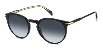 David Beckham Db 1139/s 807/gb Occhiali Da Sole Neri Per Uomo In Black