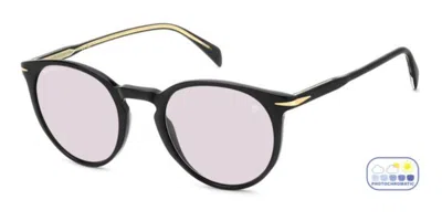 David Beckham Db 1139/s 807/ke Occhiali Da Sole Neri Per Uomo In Black