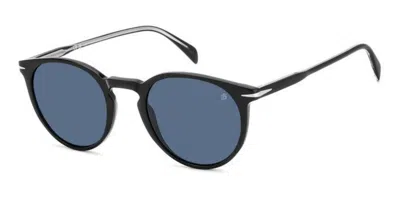 David Beckham Db 1139/s 807/ku Men's Sunglasses Black Size 51
