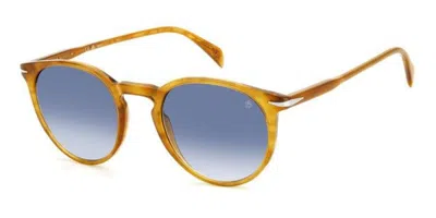 David Beckham Db 1139/s Dua/08 Men's Sunglasses Yellow Size 51