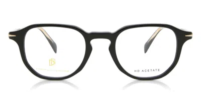 David Beckham Db 1140 Men's Glasses, Black, Size 49