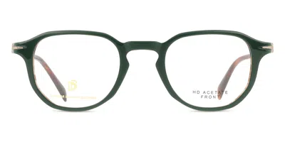 David Beckham Db 1140 Rfd Men's Glasses Green Size 49 - Free Lenses - Blue Light Block Available