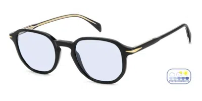 David Beckham Db 1140/s 807/qz Occhiali Da Sole Neri Per Uomo In Black
